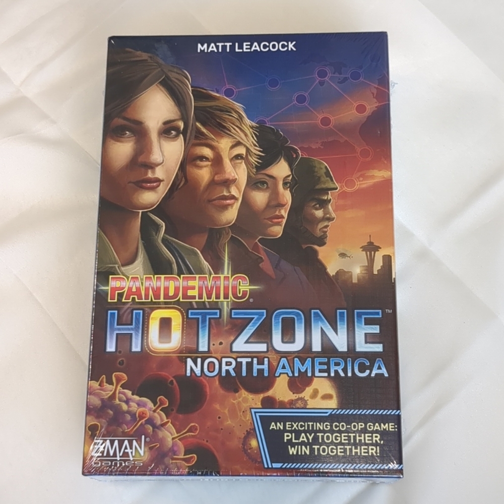 Pandemic Hot Zone North America Board Game New Sealed 2-4 Players Age 8+